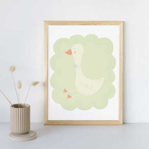 Green Scallop Goose