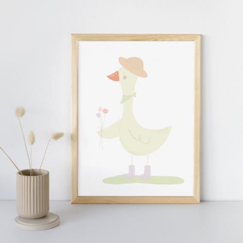 Gardener Goose Print