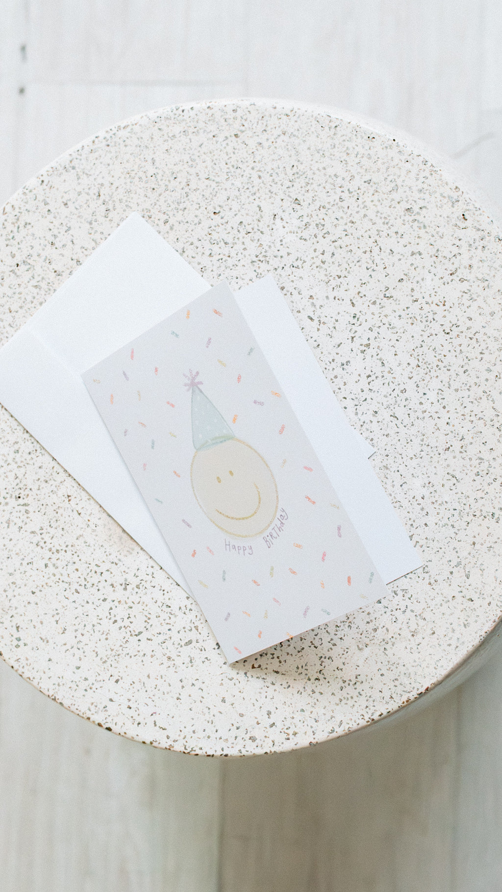 Party Smiley Face Celebration Card