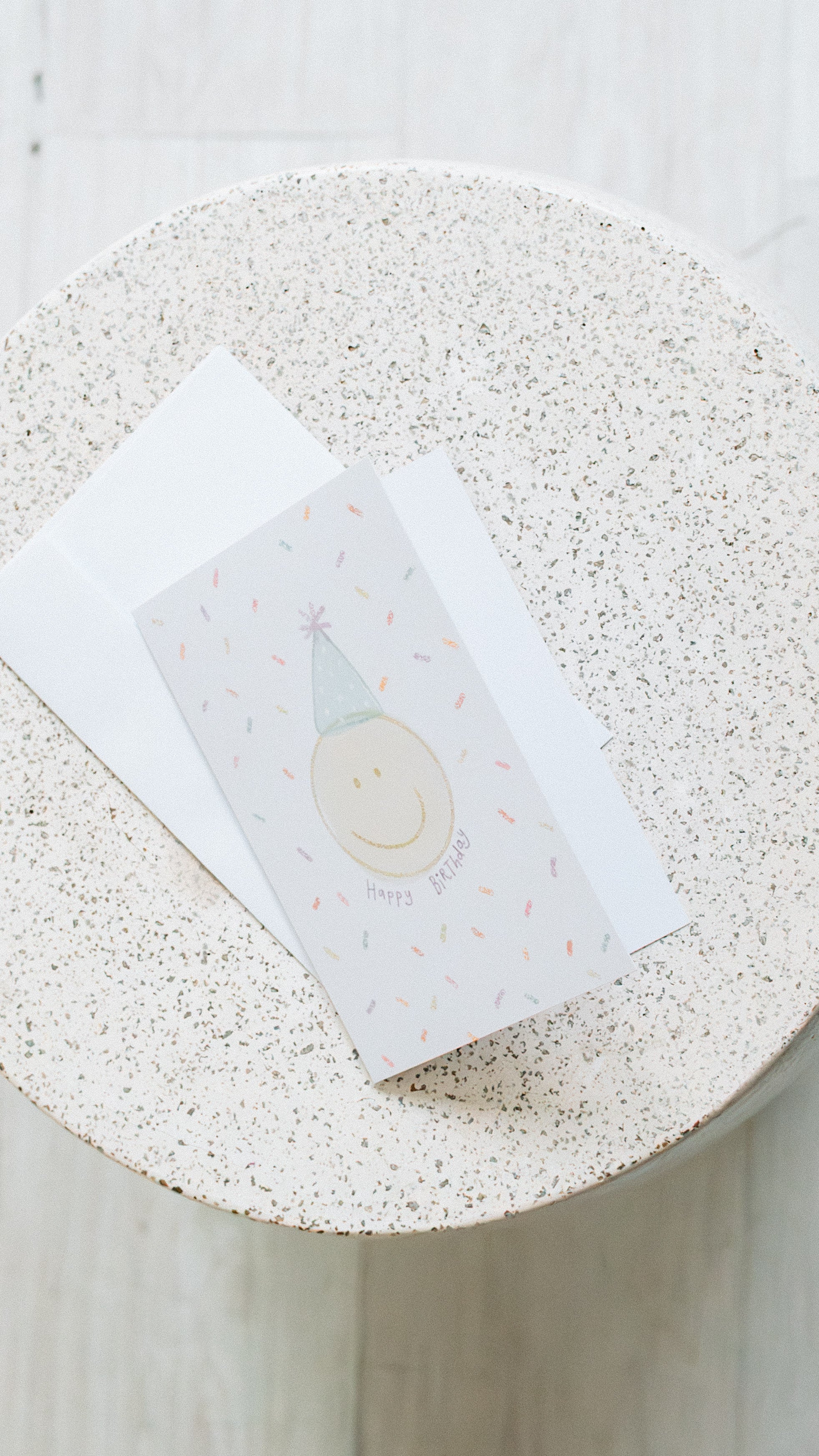 Party Smiley Face Celebration Card