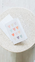 Pastel Hearts Cards