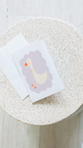 Goose in Lavender Card