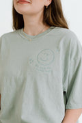 "You Make Me Beyond Happy" Unisex Sage Tee