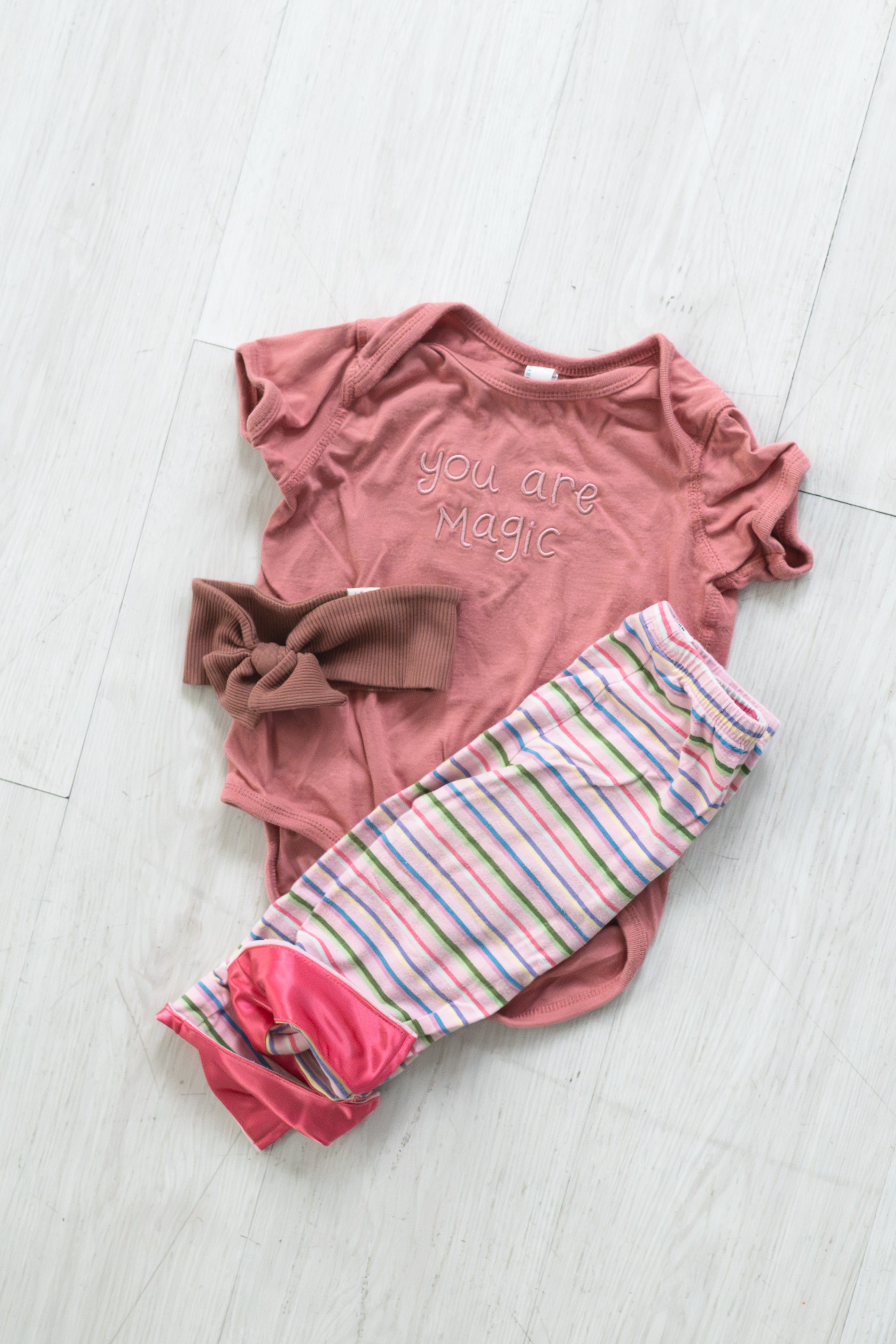 You are Magic Onesie - Mauve