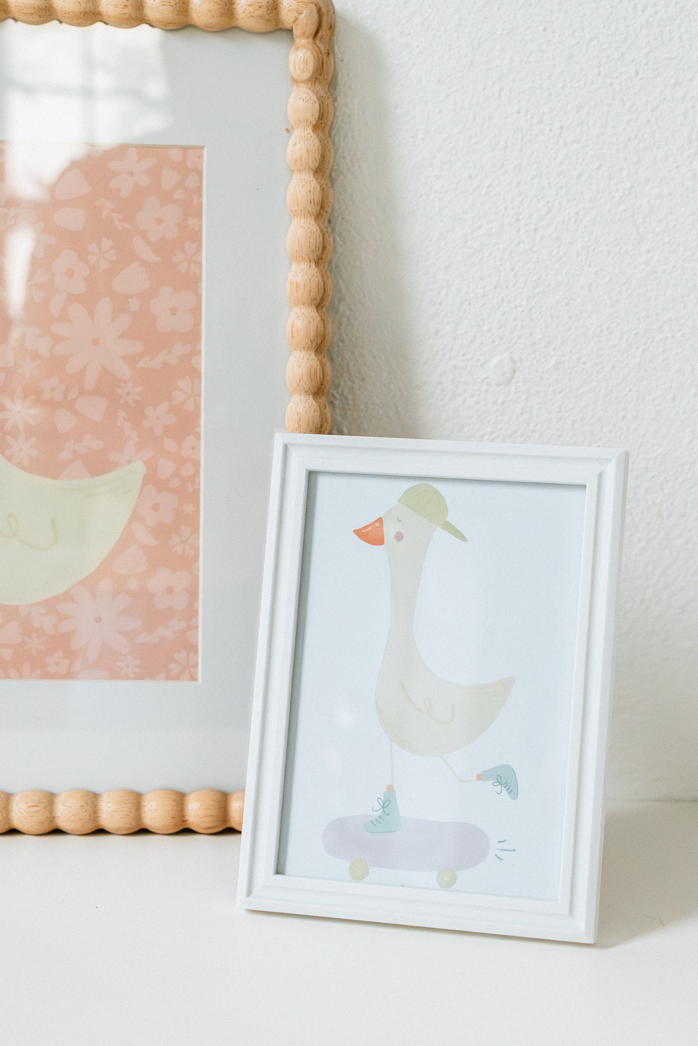Skater Goose Print