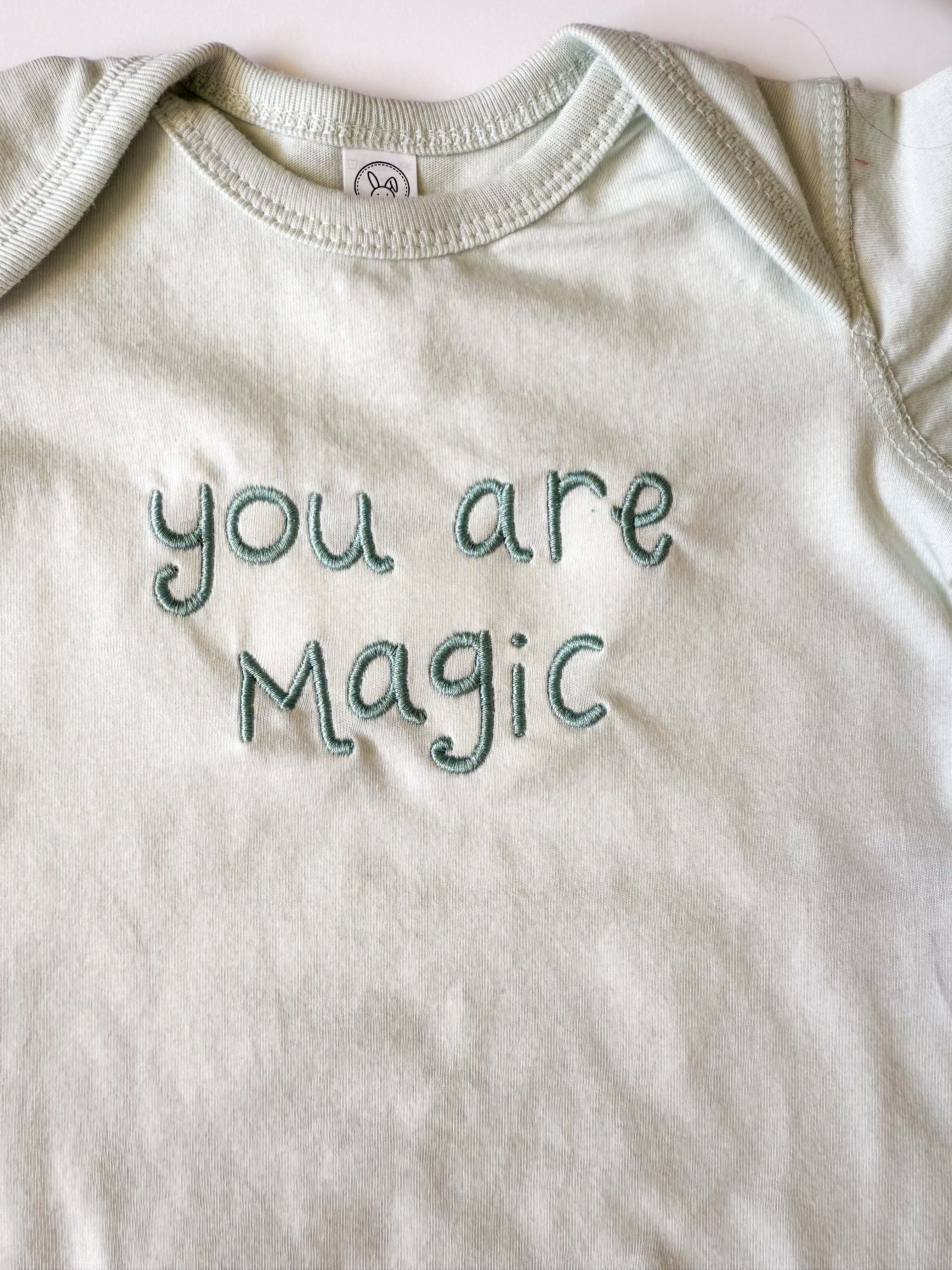 You are Magic Onesie- Aqua