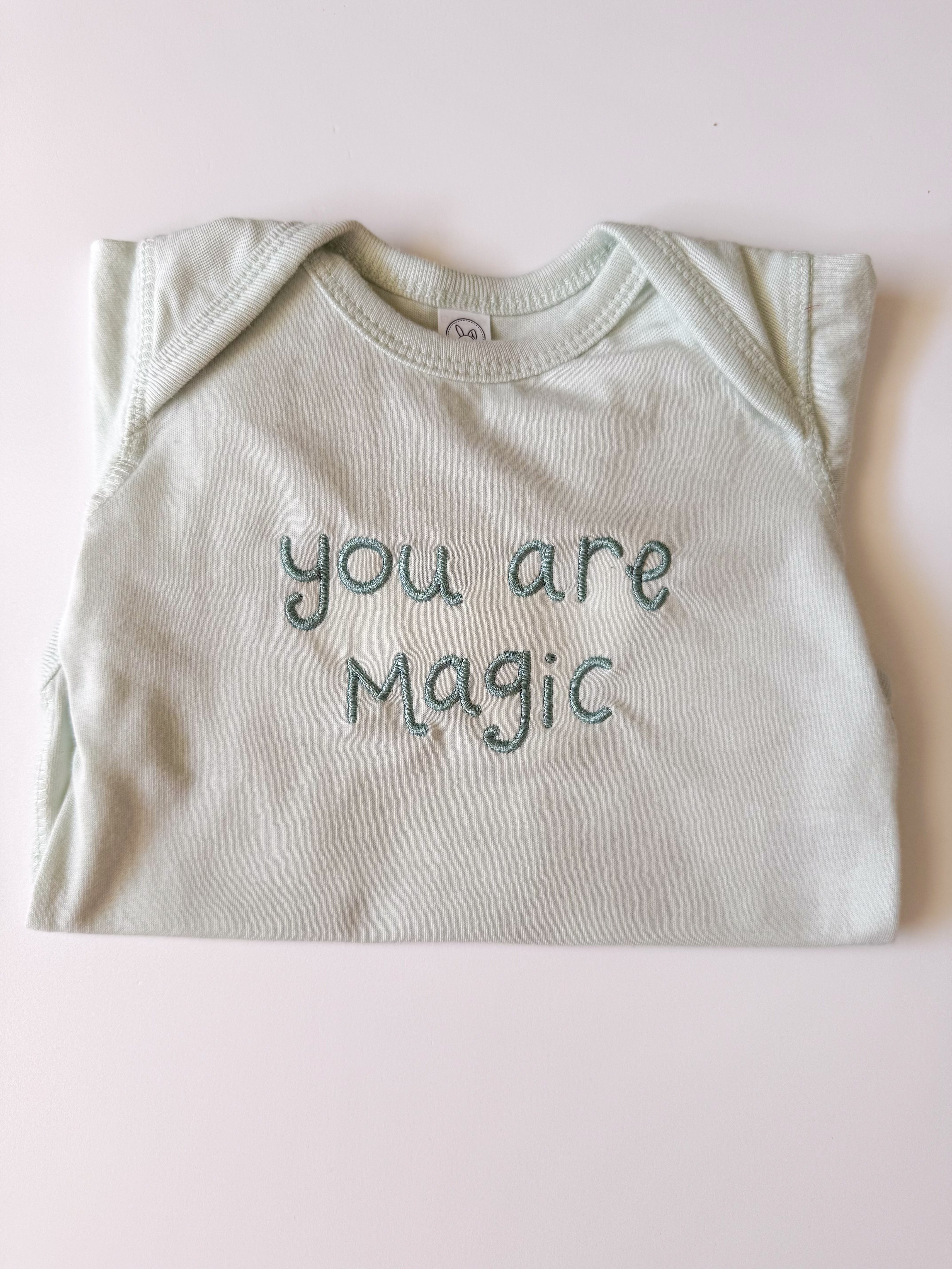 You are Magic Onesie- Aqua
