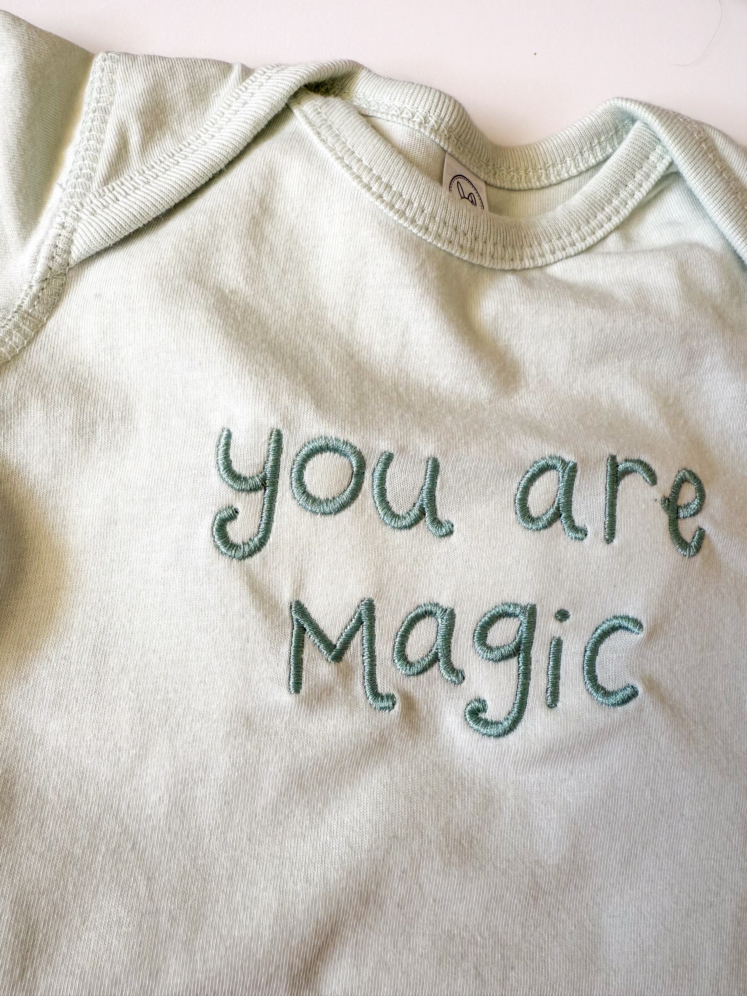You are Magic Onesie- Aqua