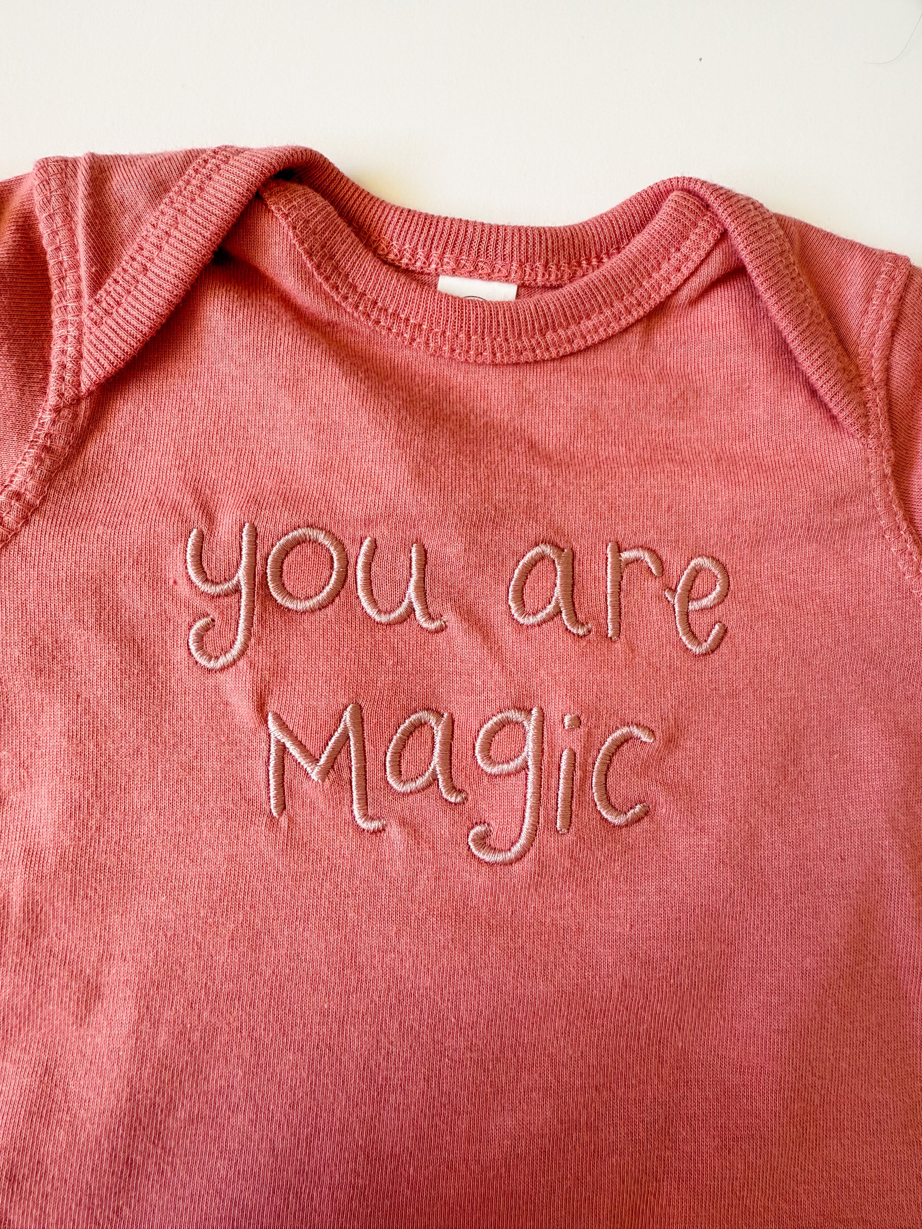 You are Magic Onesie - Mauve