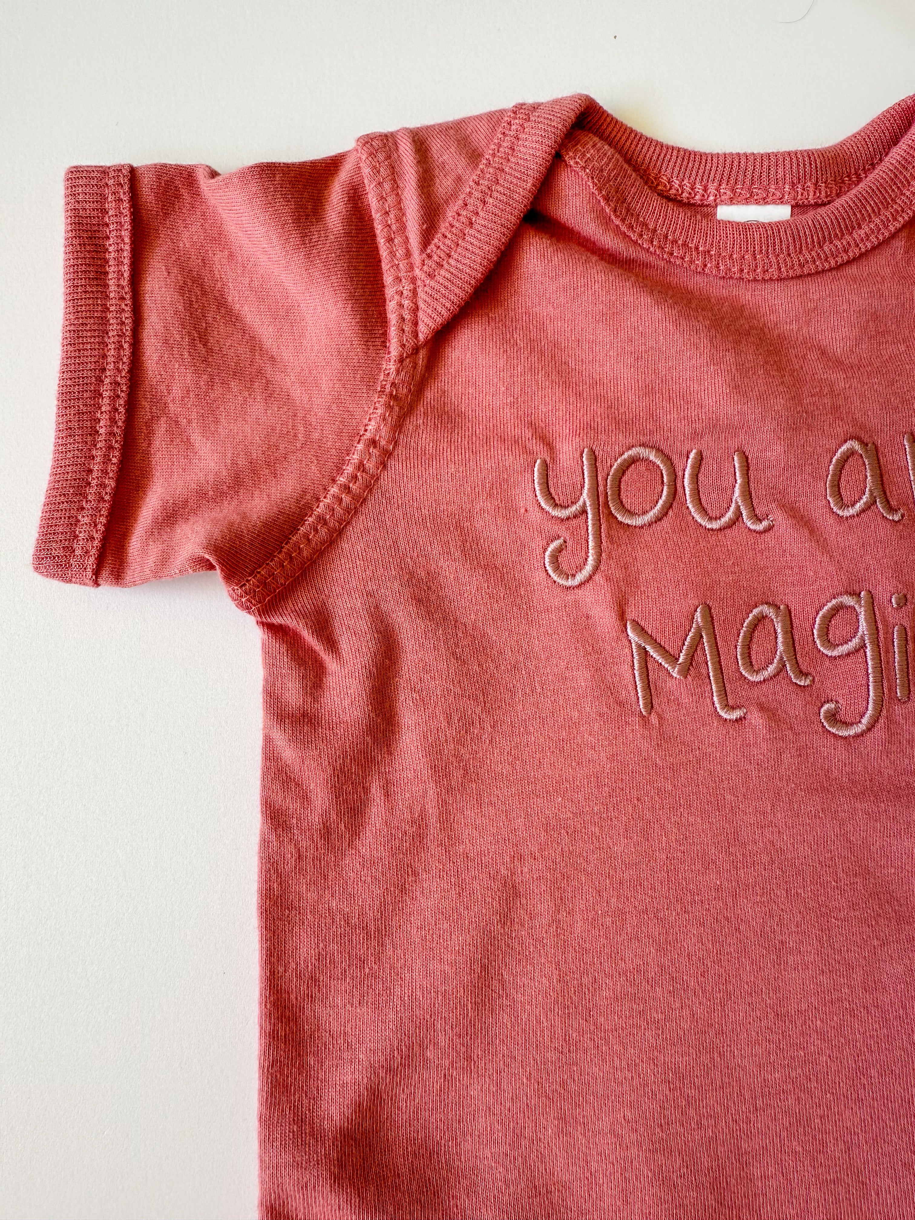 You are Magic Onesie - Mauve