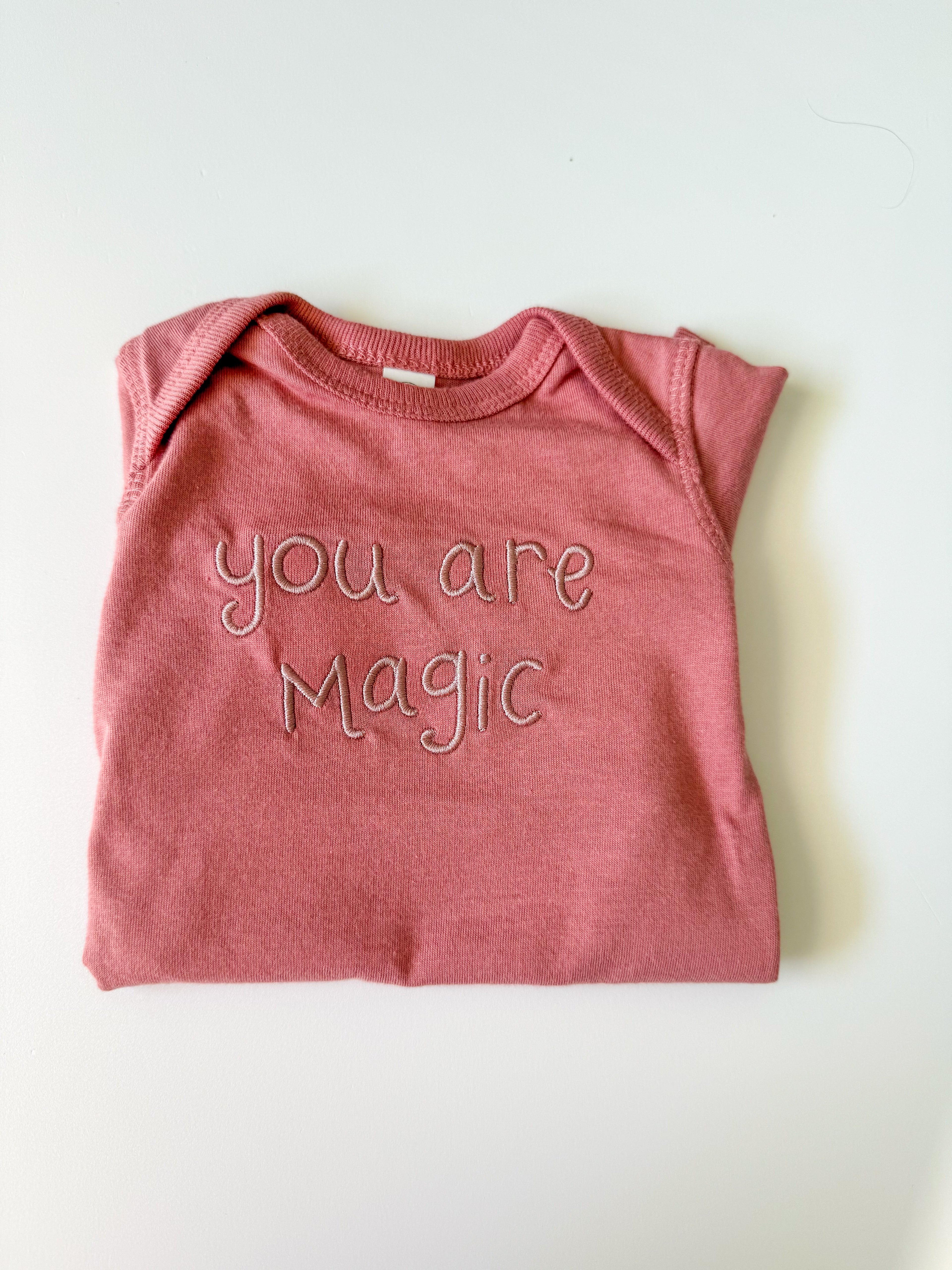 You are Magic Onesie - Mauve