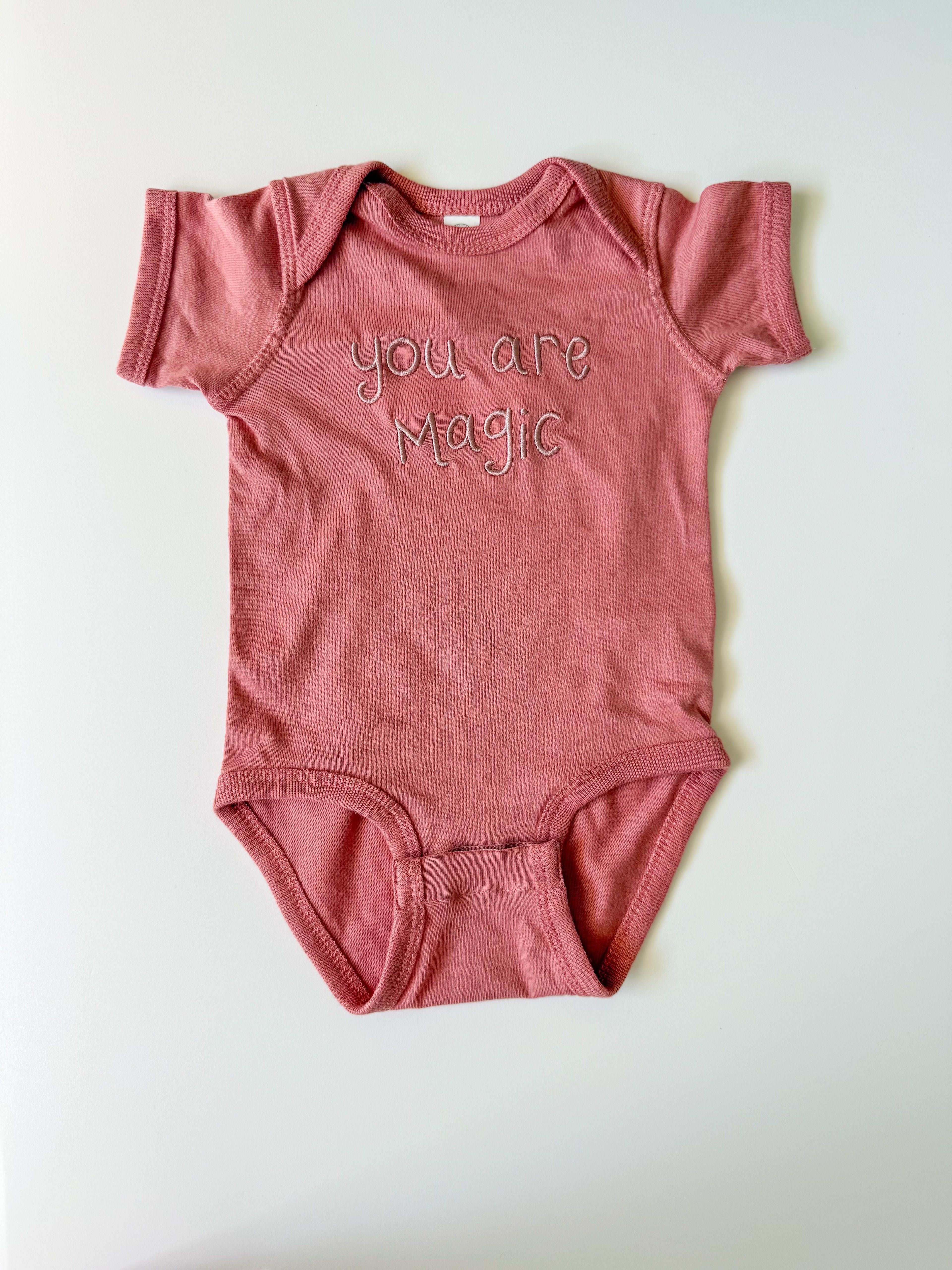 You are Magic Onesie - Mauve