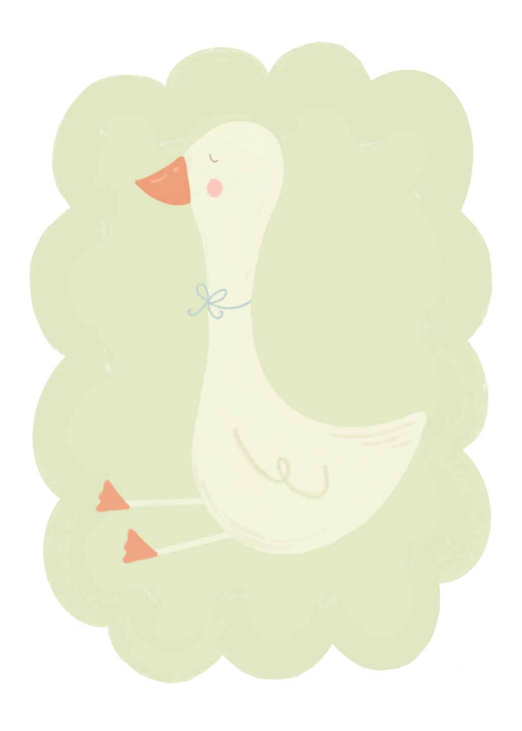 Goose in Green Card