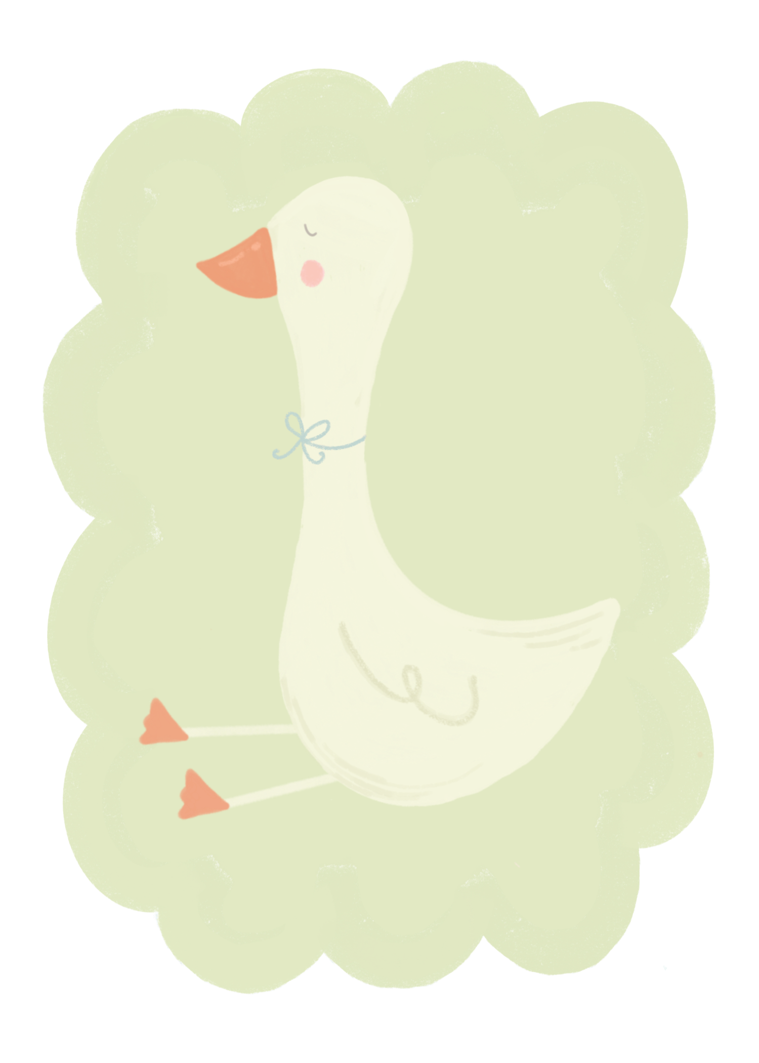 Goose in Green Card