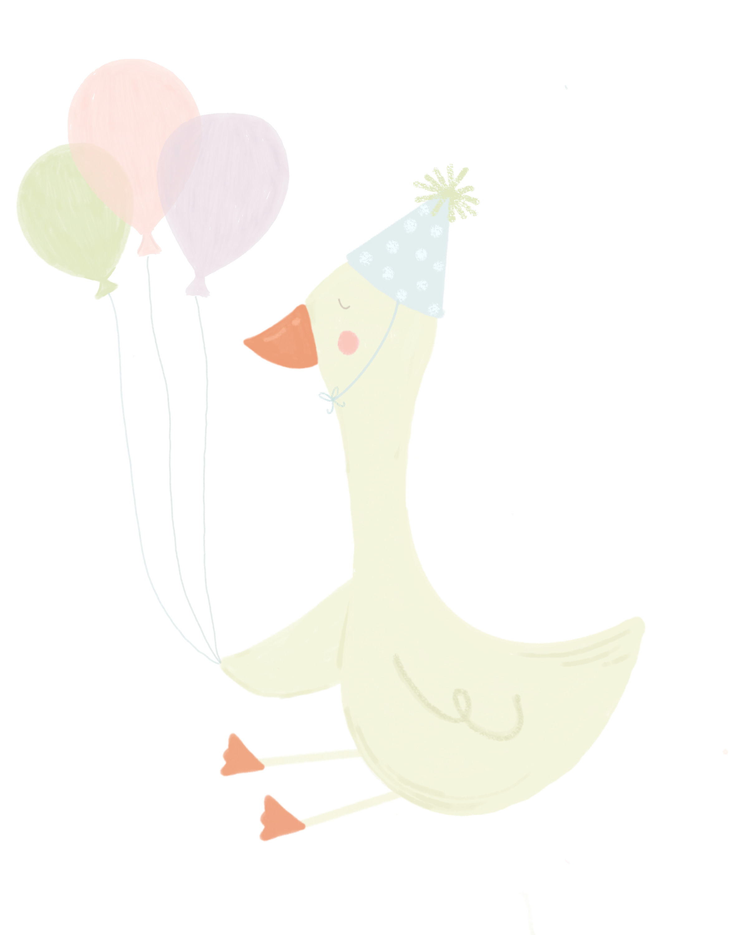 Party Goose Celebration Card