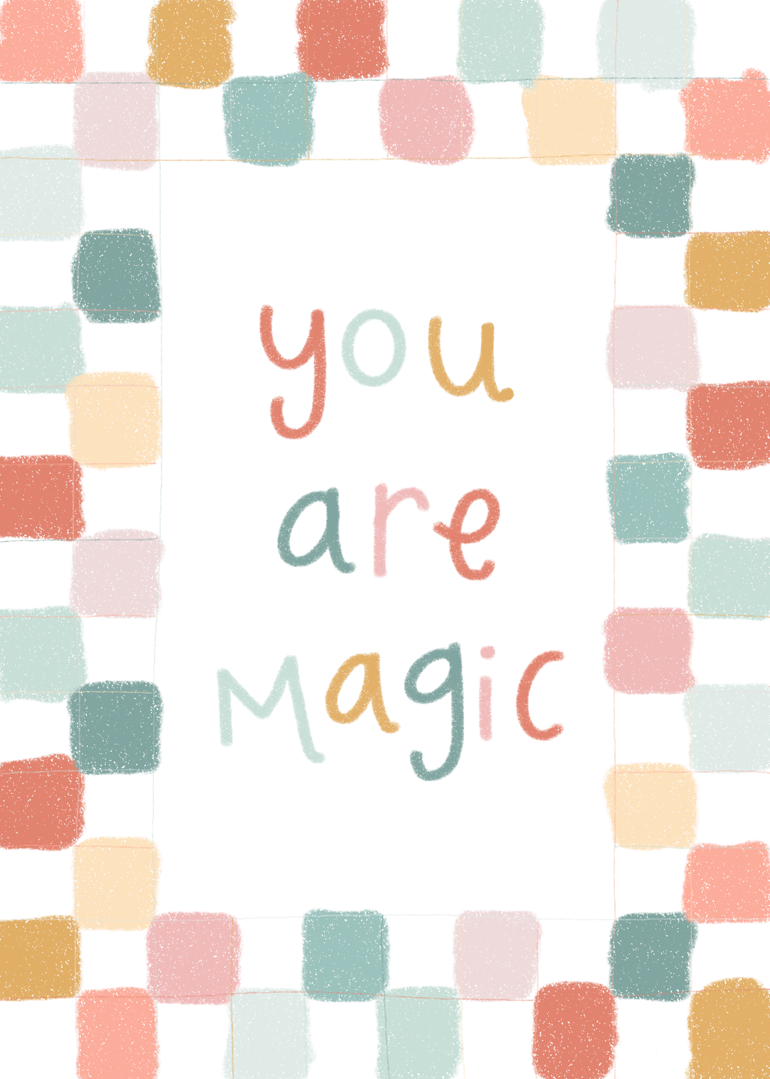 "You Are Magic" Card